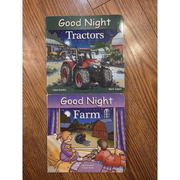 Good Night Board Books Lot Of‎ 6 Tractor Farm Diggers Forest Mts by Adam G - Picture 4 of 9
